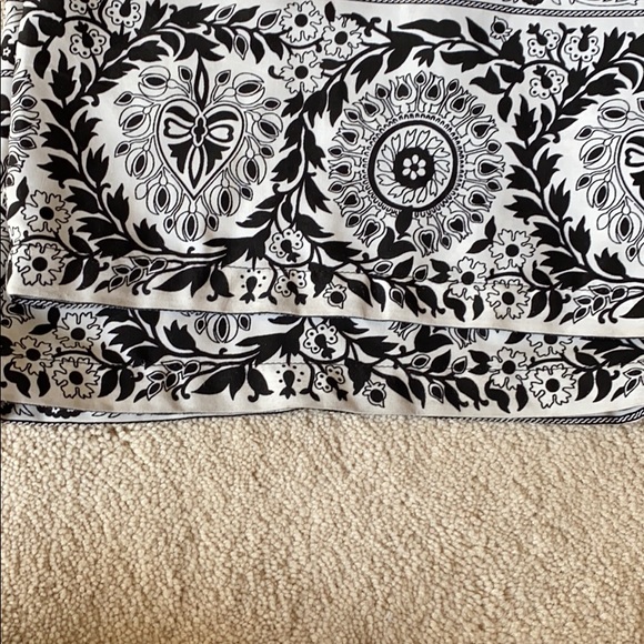 OOTD black and white flowered strapless jumpsuit - Picture 8 of 8